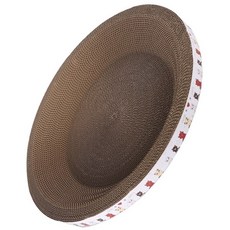 미란다 고양이 원형 스크래쳐 대형, 혼합색상, 1개