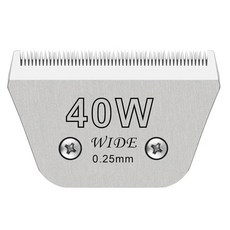 안디스 오스터 왈 탈착식 애완동물 이발기용 전문가용 교체용 와이드, 1개, 2. 40W wide