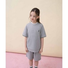 빈폴 BEANPOLE KIDS 캥거루 포켓 피케 상하 세트 그레이 BI6442U063 460025
