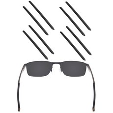 EZReplace 오클리 소켓 5.0 OX3217/소켓 5.5 OX3218 안경용 교체용 이어삭스 4쌍 (블랙)