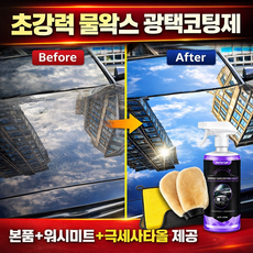 하비앤하트 차량 광택 고팅제 워시미트 세트 자동차 물왁스 나노 발수 유리막 코팅제, 1개, 500ml