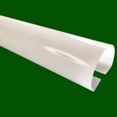 형광등가리개 led등가리개 램프 유백색 B pc재질 눈부심방지 T5T8등관용 작업학습 커버 덮개, 03.유백색 T5T8 램프용 (버클X), 다른, 0.6