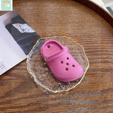 本町萌寵 迷你洞洞鞋 鸚鵡啃咬玩具 解悶玩具 #洞洞鞋#啃咬玩具#解悶玩具#鸚鵡玩具#鸚鵡洞洞鞋, 玫紅, 1個