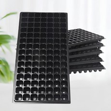 모종판 파종 육묘 모종 모판 화분 포트 트레이 상자, 1개