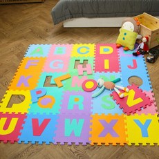 아기 아동 EVA 알파벳 퍼즐메트 (26P) 30 X 1.2cm (ddr0896)