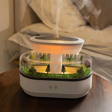 헤이루미 워터 가든 탁상 가습기 무드등 물멍, 워터 가든 가습기