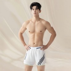 2025男士專業速乾泳褲 寬鬆大碼防尷尬雙層設計