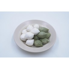 [수제 전통떡] 국내산 쌀로 만든 녹두송편 (녹두앙금) 추석 명절 간식, 2개, 1kg