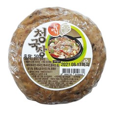 덕소할머니 덕소 할머니 청국장 500g 이강산닷컴, 30개