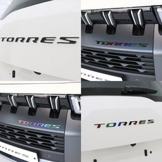 비브랜드 레터링 세트 프리즘 카본 스티커 데칼 랩핑 보호필름 토레스 [호환상품], 유광블루카본