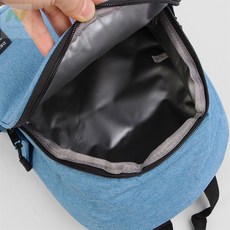 미나픽 배낭형 보온보냉 아이스백 7L 블루 음료아이스백팩