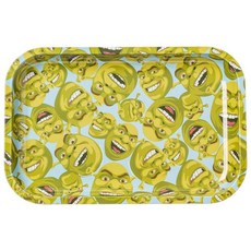 Care Bears TIN 트레이: Silver Buffalo 틴 트레이로 따뜻한 세상에 빠져보세요. 28.7 x 18.8cm(11.25 x 7.4인치) 크기를 자랑합니다., Shrek Faces