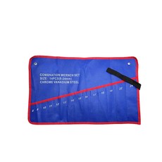 板手工具收納袋 工具袋 扳手架 套筒收納盒 收納袋工具包 捲筒 水電 套筒組, 1個
