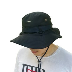 크군 남녀공용 쿨링 벙거지 등산 버킷햇, 네이비