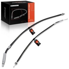 A-Premium 포드 및 머큐리 모델과 호환되는 후방 운전석 및 조수석 주차 브레이크 케이블 어셈블리: 토러스 토러스 X 2008-2009 프리스타일 파이브 백드 몬테