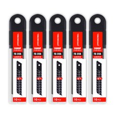 새로운 스테인레스 스틸 그립을위한 나이프 절단 강철 내구성이 수동 벽지 빠른 편안한 장치 홀더 강한 유틸리티, 1개, 2. 50Pcs Blade