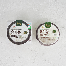 두레생협 유기농 즉석밥 210g 영호진미 백미 흰쌀밥