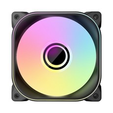 HIT 1stPlayer FM7 120 ARGB PWM 리버스 (블랙), 1개, 블랙