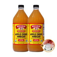 브래그 유기농 애사비 애플사이다비니거 사과식초, 946ml, 2개