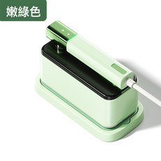 新款家用掛燙機平燙掛燙兩用噴霧蒸汽電熨斗便攜可摺疊迷你熨燙鬥, 1個, 嫩綠色:1個