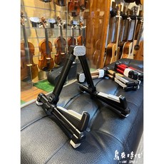 烏克時代 鋁合金烏克麗麗吉他架 可折疊超輕便 樂器展示架, 紅, 1個