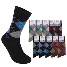 [피에르가르뎅]남성 국내산 도톰한 보온저침 정장양말10족 따뜻한 겨울양말