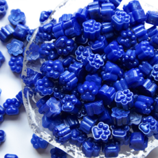 문빵구 실링왁스 비즈 140알 왁스 씰 제작 25g 50가지 색상, 37. 블루, 3개