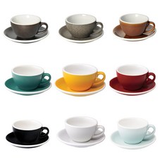 Loveramics Coffee Pro-Egg 卡布奇諾咖啡杯 200ml - 多色選擇《屋外生活》愛陶樂, 1個, 單買底盤,黃