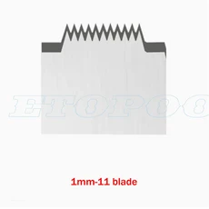 QFH 크로스 커터 접착 테스터 크로스 컷 테스터 키트 1mm/2mm 블레이드 포함 캐리 박스 포함, 08 1mm 11blade