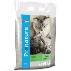 Pronature 絲蘭尤加利香凝結貓砂, 1個, 嬰兒香, 12kg, 嬰兒香