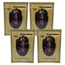 골드홍삼 패드 홍삼 한방성분 건강 찜질 패치, 4개