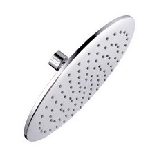 【WIDE VIEW】9吋時尚電鍍圓形頂噴(增壓頂噴 加壓蓮蓬頭 頂噴 蓮蓬頭/DCS3000CP), 1個