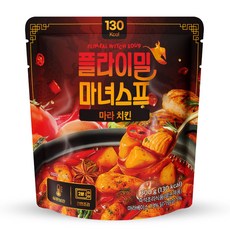 플라이밀 마녀스프 마라 치킨, 300g, 5개