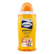 milmil 義大利 杏桃滋養嬰兒洗髮露, 1個, 500ml