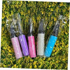 에어펌프 마카롱색상 휴대용 손펌프 풍선 튜브 공기주입 캠핑 야외활동 컬러풀 미니펌프, 1개, 색상랜덤