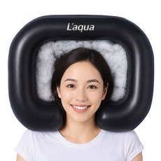 환자 머리 감기는 도구 성인 샴푸캡 샤워캡 세발기, 1세트, 블랙