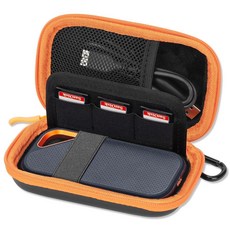SanDisk Extreme Pro/SanDisk 휴대용 외장 SSD 2TB 1TB 500GB 128GB 메모리 카드 SD SDXC SDHC 홀더 정리함 하드 드라이브 케이, 샌디스크 익스트림 프로/샌디스크 익스트림 휴대용 외장