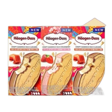 하겐다즈 카라멜 크리스피 샌드위치, 1개, 60ml