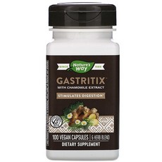 Nature's Way Gastritix洋甘菊萃取綜合草本膠囊, 1組, 100顆