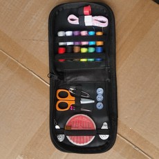 便攜式針線包盒家用縫紉工具10件針線盒套裝縫紉工具套裝針線包盒, 1個, 塑料剪刀10件套:如圖