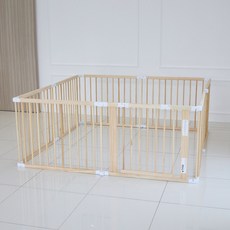미코 베이비룸 원목울타리 펜스, 8P