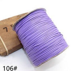 왁스끈 106 라이트 퍼플 0.5mmx160m, 0.5mm*160m -2롤