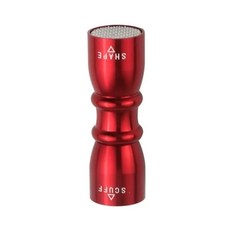 큐팁 쉐이퍼 다기능 컬러풀 트림 도구 전문 에어레이터 태퍼 당구, 1개, 7. red