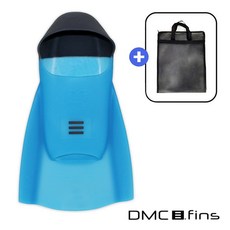 DMC 하이드로 오리발 숏핀 블루+빅메쉬백, 핑크