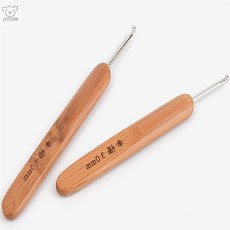리2치점빵 원목 뜨개질 코바늘 세트 10P 코바늘4호 코바늘7호