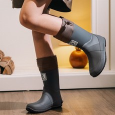 완전방수 접이식 레인부츠 남녀커플 투게더 등산 캠핑 장마 논슬립 장화 초경량 조절끈