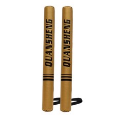 拳擊躲閃訓練器，散打搏擊泡沫靶子，手靶棒靶，拳擊訓練反應棒，跆拳道訓練反應棒，軟棍靶，幼兒管教棍，多功能訓練器材, 軟式-棍靶50cm(金色),兩只, 1個