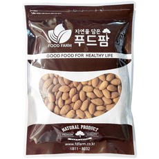 푸드팜 볶음 아몬드 캘리포리아, 500g, 1개