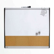 횽이네만물상 M9 가로형 콤보 화이트 메모보드 이동식칠판