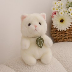 특이한 아기 팬더 레서판다 애착인형 귀여운 동물인형 호주, 1세트, 흰고양이